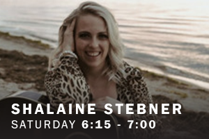 Shalaine Stebner. Saturday, 6:15 pm - 7:00 pm