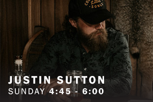 Justin Sutton. Sunday, 4:45 pm - 6:00 pm.