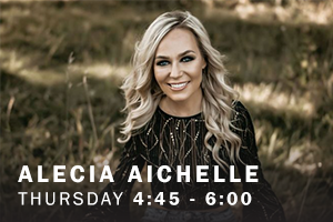 Alecia Aichelle. Thursday, 4:45 pm - 6:00 pm
