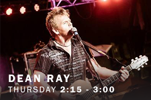 Dean Ray. Thursday, 2:15 pm - 3:00 pm